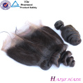 Original human hair Indian remy hair 360 lace frontal loose wave